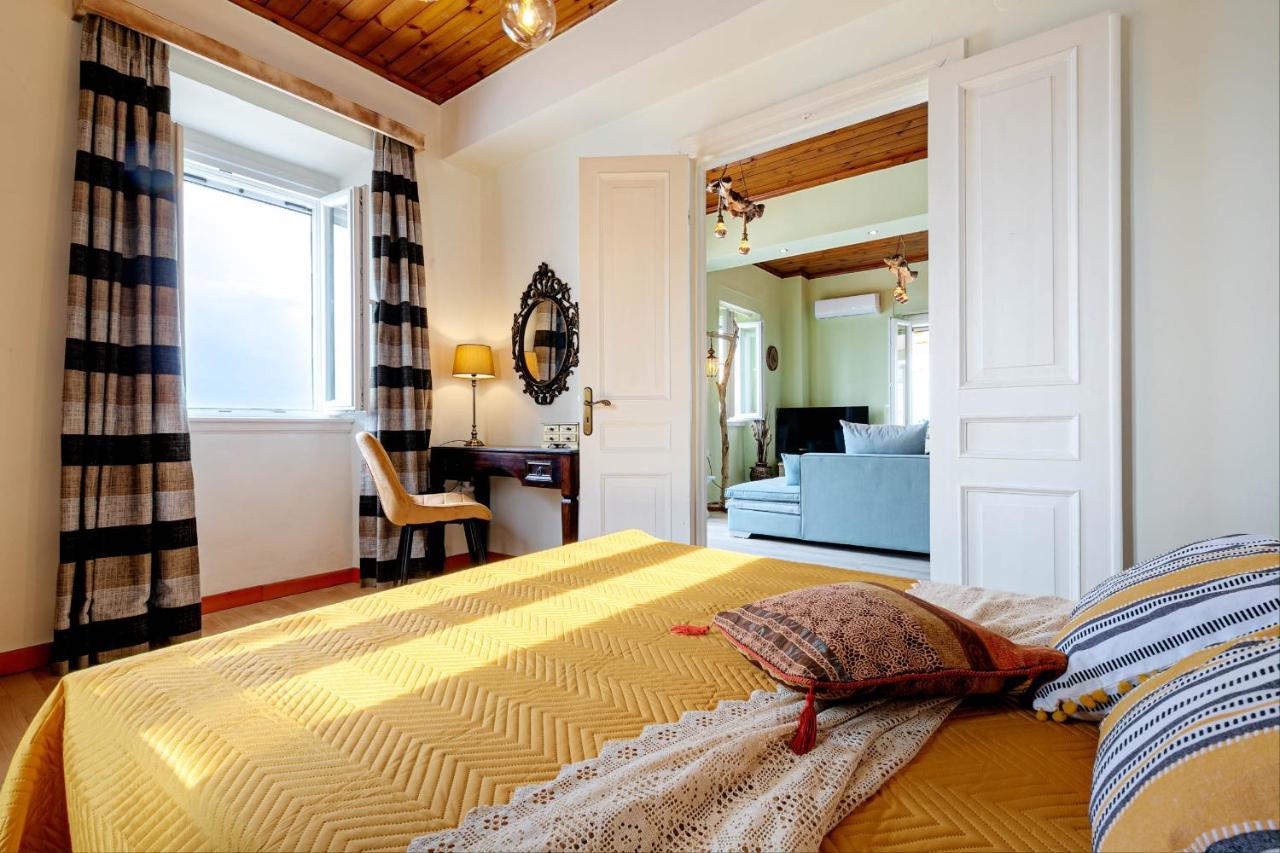Villa Orizontas Corfu, Private Villa With Breathtaking Views Loutses Eksteriør bilde