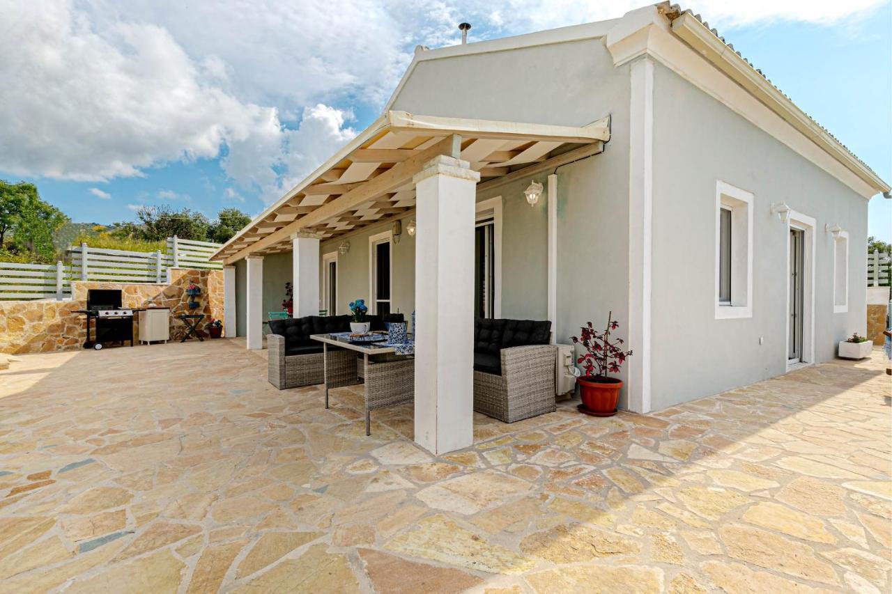Villa Orizontas Corfu, Private Villa With Breathtaking Views Loutses Eksteriør bilde